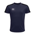 Under Armour Boys' Y Challenger Training Tee, Fast-Drying and Sweat-Wicking Football Training Top, Short Sleeved Gym T Shirt for PE, Football Training and More