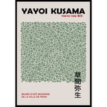 Gallerix Poster Green Dots Yayoi Kusama 5160-21x30G