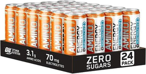 Optimum Nutrition Essential Amino Energy + Electrolytes, Ready To Drink Sugar F