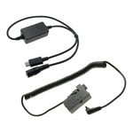 USB C PD to LP-E5 DR-E5 Battery Coupler Cable for Canon EOS 450D 500D 1000D