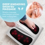 HoMedics Shiatsu Foot Massager Electric, 18 Massage Heads, 1-Touch Operation