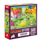 Exploding Kittens Jigsaw Puzzles for Adults -Housing Boom - 500 Piece Jigsaw Puzzles For Family Fun & Game Night