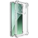 IMAK Xiaomi 15 Pro Flexibelt Plast Stötskyddande Baksidesskydd - Transparent