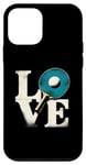 iPhone 12 mini Love Table Tennis - Vintage Colorful Ping Pong Lover Case