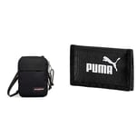 EASTPAK Taschen/Rucksäcke/Koffer Buddy Mini Bag black (EK724008) OS schwarz & Puma Phase Wallet Porte-Monnaie Mixte Adulte, Noir (Puma Black), Taille Unique