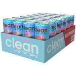 24 X Clean Drink 330 Ml Wild Strawberry