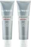 Altruist  SPF 50 Sunscreen 100 ml Dermatologist sun cream x 2 GLOBAL SHIPPING