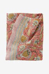 Chamois - Rund linneduk Pomegranate - Orange