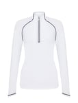 Original Penguin Golf Solid 1/4 Zip Sun Protection Top Vit