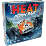 Days of Wonder | Heat: Pedal to the Metal - Heavy Rain Expansion | Racing Board Game | Ages 10+ | 1-7 Players | 30+ Minutes Playing Time