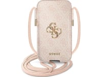 Guess Handbag Guphl4gmgpi 6.7"Pink Hardcase 4G Big Metal Logo
