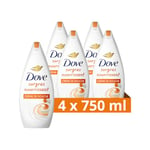 Dove Crème de Douche Surgras Nourrissant 4 x 750 ml