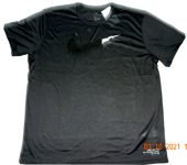 Nike Tech Ultra Men's Short Sleeve Running Top Black Size 2XL Brand New!