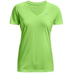 Under Armour Womens Tech T-Shirt Short Sleeve V Neck Training Gym T Shirt Top