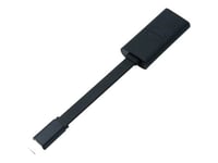 Dell - Adaptateur vidéo externe - USB-C - VGA - noir - pour Latitude 5285 2-in-1, 5289 2-In-1; OptiPlex 5250; XPS 12 9250, 13 93XX, 15 95XX