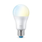 WiZ Tunable White [E27 Edison Screw] Smart Connected WiFi Light Bulb. 60W Warm to Cool White Light, App Control for Home Indoor Lighting, Livingroom, Bedroom.