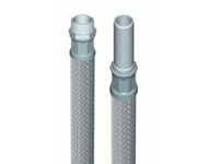 E.M.S Anslutningsslang R15 x 10 mm slätända utvändig gänga 500