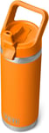 Yeti Rambler 18oz Colour Straw Bottle King Crab Orange OneSize - Fri frakt