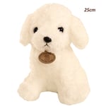 Dog Poodle Stuffed Animal Plush Toy For Kids Pillow Doll 25cm