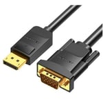 vention cable displayport vers vga hblbg 1.5 m