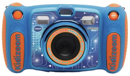 V Tech Kidizoom 5MP Camera Take Great Photos And Videos Funny Effects - Blue