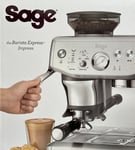 Sage SES876BSS Barista Express Impress Coffee Maker, Stainless Steel