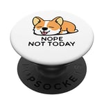 Corgi Dog Puppy Animal Lover White Background PopSockets Grip and Stand for Phones and Tablets