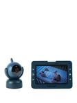 Babymoov YOO Master Plus Pan and Tilt Motorised Remote Video 5" Baby Monitor with Night Camera, Blue