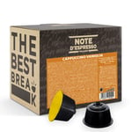 Note d'Espresso - Vanilla Cappuccino - Instant soluble prouduct - Exclusively Compatible with NESCAFE DOLCE GUSTO Machines - 48 caps
