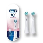 Oral-B iO Gentle Care Alabaster White Toothbrush Replacement Heads 2pcs
