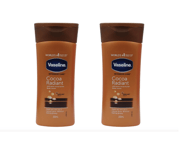 Vaseline Intensive Care Cocoa Radiant Body Lotions 200ml - Pack of 2