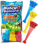 SHS-Yard Zuru Bunch O Balloons - 105 Pieces / 100 in 60 Seconds/Self-Closing/Water Balloons / 3 Bundles of 35 Water Bombs/Water Balloons Seal/Self Seal/Mixed