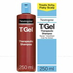 Neutrogena T-Gel Shampoo Treats Itchy Flaky Scalp Coal Tar Extract Pack of 250ml