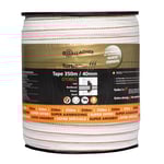 Elband Gallagher Turbostar 40mm Vitt 350m