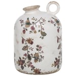 Chic Antique Denmark Nancy Flaska Blomster Krämvit Stor