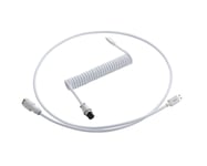 CableMod Pro Coiled Cable USB A to USB Type C, Glacier White - 150cm