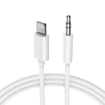 Aux Cable for iPhone in Car 3.5mm Aux Cord Compatible with iPhone 11 Pro/11/Xs/XR/X/8/7 for Car Stereo/Headphones/Speaker-White
