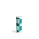 HAY - Column Candle Large - Light grey and green