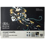 Winsor &amp; Newton Mixed Media Metallic 10-set