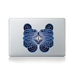 Calligraphy Bird Mandala Vinyl Sticker for Macbook (13/15) or Laptop