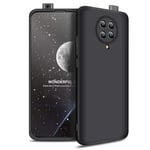 HAOYE Case for Xiaomi Poco F2 Pro 5G, Slim Fit Frosted TPU Silky Matte Finish Rubber Case, Ultra-thin Stylish Soft Silicone Shockproof Cover for Xiaomi Poco F2 Pro 5G, Black