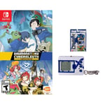 Digimon Story Cyber Sleuth: Complete Edition for Nintendo Switch & Bandai DigimonX (White & Blue) - Virtual Monster Pet by Tamagotchi