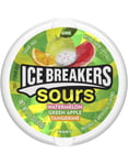 Ice Breakers Sours Fruit - Sockerfritt Godis Sura Fruktsmaker 42 gram (USA Import)