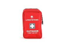 Lifesystems Outdoor First Aid Kit, CE Certified Contents, Specifically Designed for Hiking and Outdoor, Red