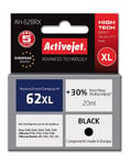 Activejet bläckpatron motsvarande HP 62 XL för Envy och OfficeJet (svart)