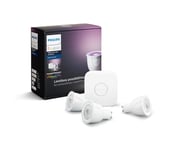 Perussetti Philips Hue WHITE AND COLOR AMBIANCE 3xGU10/6,5W/230V 2000-6500K