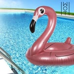 Bigbuy Uppblåsbar flamingo
