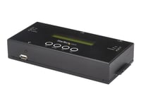 Startech.Com 1:1 Fristående Hårddisk-Duplikator Och -Raderare För 2,5"/3,5" Sata- Och Sas-Hårddiskar - Halvledarenhet/Hårddiskduplikator - 1 Fack (Sata-600 / Sas-2)
