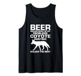 Mens Predator Hunting for American and Coyote Trapping Tank Top
