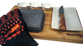 Large Hot Stone Cooking Gift Set Premium Steak Luxury Table Top Rock Grill